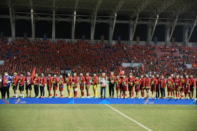 Đội tuyển nữ Việt Nam giành huy chương Vàng môn Bóng đá nữ tại SEA Games 31