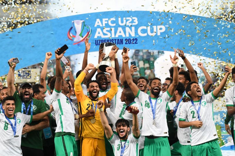 Saudi Arabia thành đội đầu tiên trong lịch sử VCK U23 châu Á không thủng bàn nào, khi lên ngôi vô địch sau trận thắng chủ nhà 2-0.