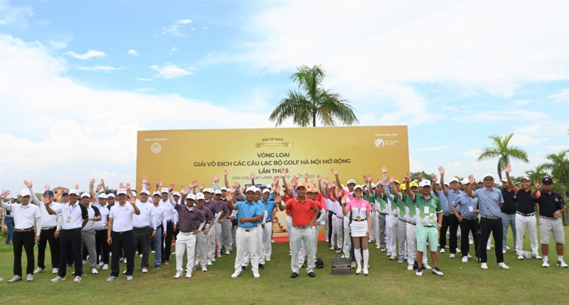 Tổng cộng 36 CLB đã tham gia đợt tuyển chọn cho vòng chung kết giải Vô địch các CLB Golf Hà Nội Mở rộng 2022