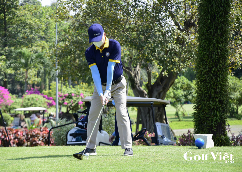 Golfer thi đấu tại giải golf Saigontourist Group Vì cộng đồng 2020.