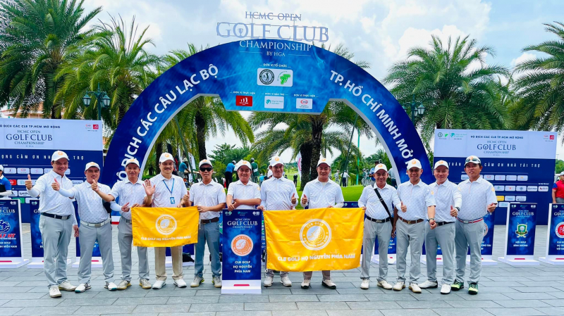 CLB Golf Họ Nguyễn Phía Nam đã giành được 3.5 điểm/ 4 trận đấu Fourball