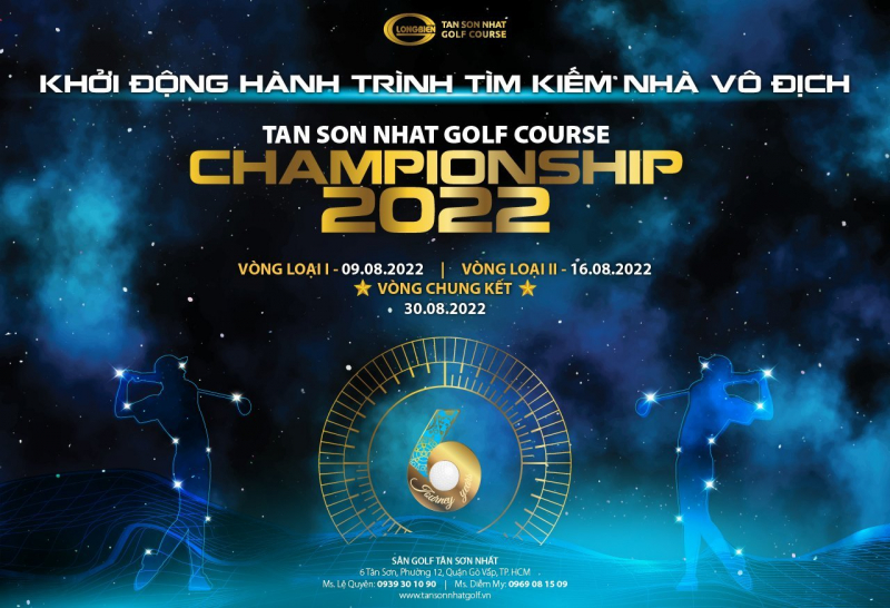 Mọi công tác chuẩn bị cho VCK đã hoàn tất. Cùng đón chờ những màn tranh tài hấp dẫn & tìm kiếm chủ nhân chiếc cúp vô địch Tan Son Nhat Golf Course Championship 2022️.