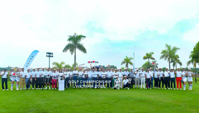Giải đấu Volvo Golf Championship Vietnam 2022 quy tụ gần 600 golfer trên cả nước.