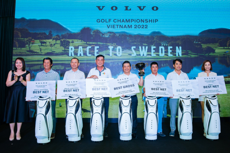 14 golfer xuất sắc nhất được lựa chọn để tham gia hành trình tới Thuỵ Điển - quê hương của Volvo