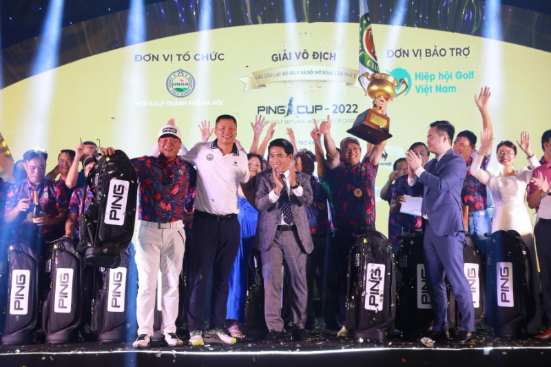 G78 đăng quang bảng nam tại giải Vô địch các CLB Golf Hà Nội mở rộng 2022