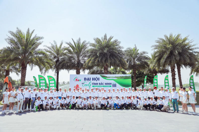 Giải đấu chào mừng thành công Đại hội lần thứ III của Hội golf Bắc Ninh