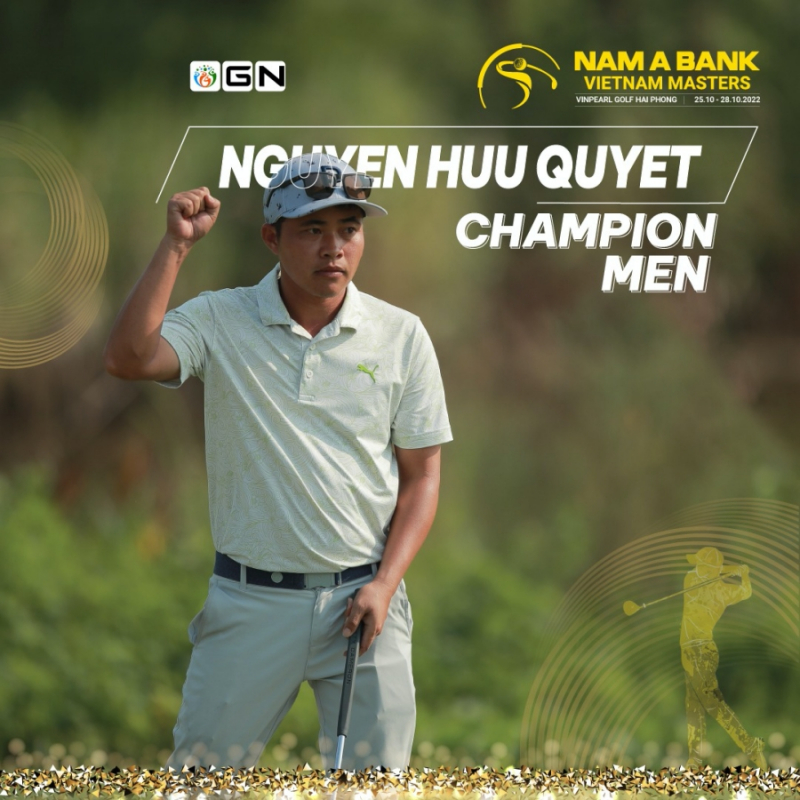Tân vô địch Vietnam Masters 2022 Nguyễn Hữu Quyết