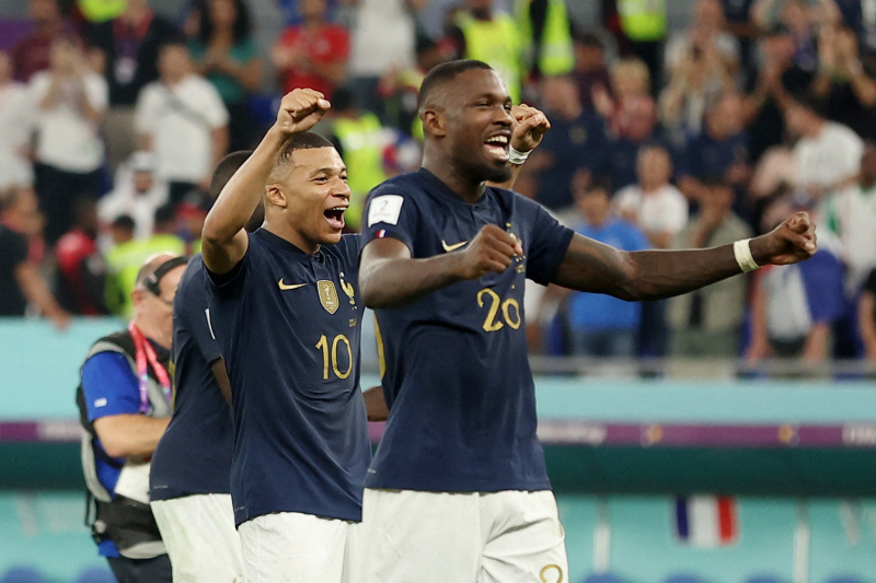Pháp được xếp là ứng viên số 2 và được đánh giá cao hơn tuyển Anh trong cuộc đối đầu trực tiếp giữa họ ở tứ kết World Cup năm nay.