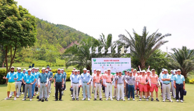 Giải Vô địch các CLB Golf tỉnh Bắc Giang lần thứ I ngày 26/6/2022