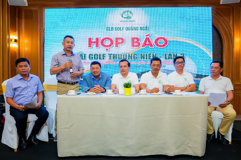 Golf thường niên lần thứ 3 được tổ chức nhằm gây quỹ, trao học bổng cho học sinh, sinh viên nghèo hiếu học tỉnh Quảng Ngãi.