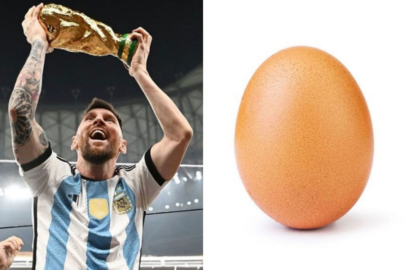 Ảnh của Messi vượt qua ảnh quả trứng gà trở thành bức ảnh được thích nhiều nhất mọi thời đại trên Instagram