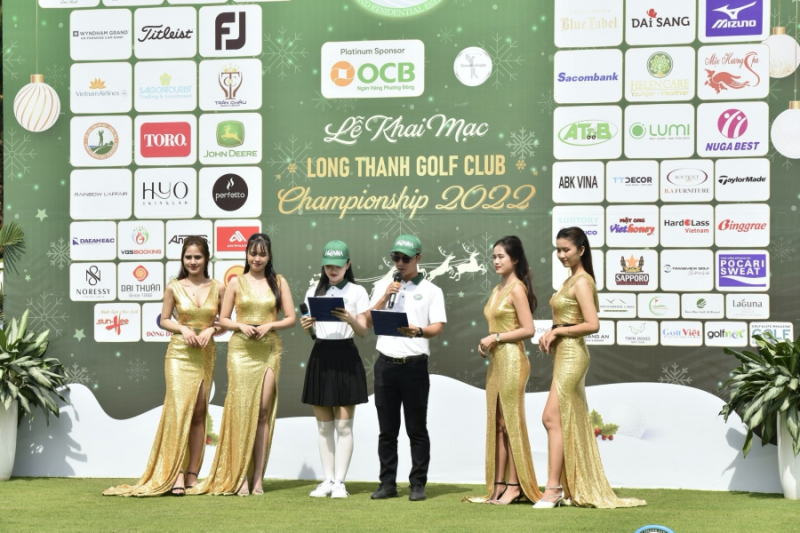 Lễ khai mạc Long Thành Golf Club Championship 2022