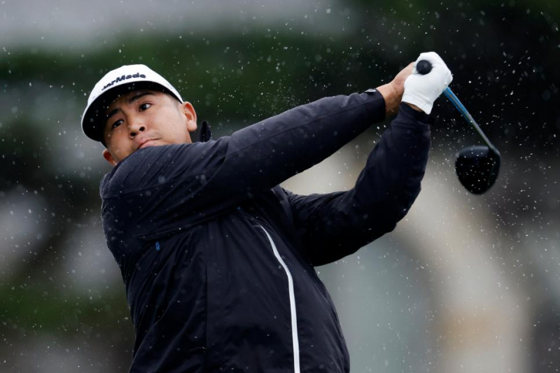 Kurt Kitayama dẫn đầu giải golf Pebble Beach sau vòng 2
