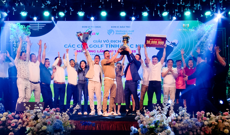 Chức vô địch thuộc về CLB Golf thành phố Bắc Ninh.