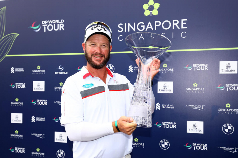 Ockie Strydom cards final-round 63 to win Singapore Classic by one stroke