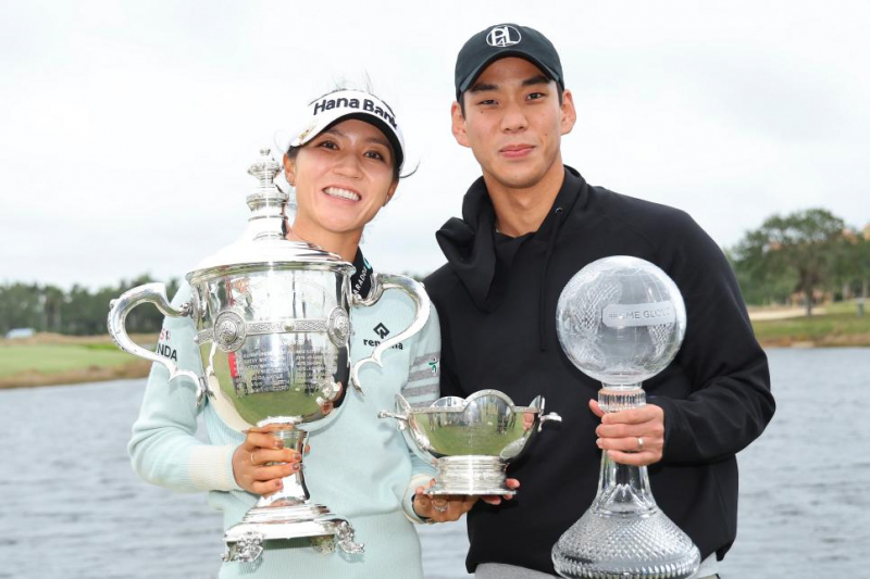 Chung Jun đã có mặt và cổ vũ Lydia Ko tranh chung kết lớn Tour Championship của LPGA Tour mùa rồi