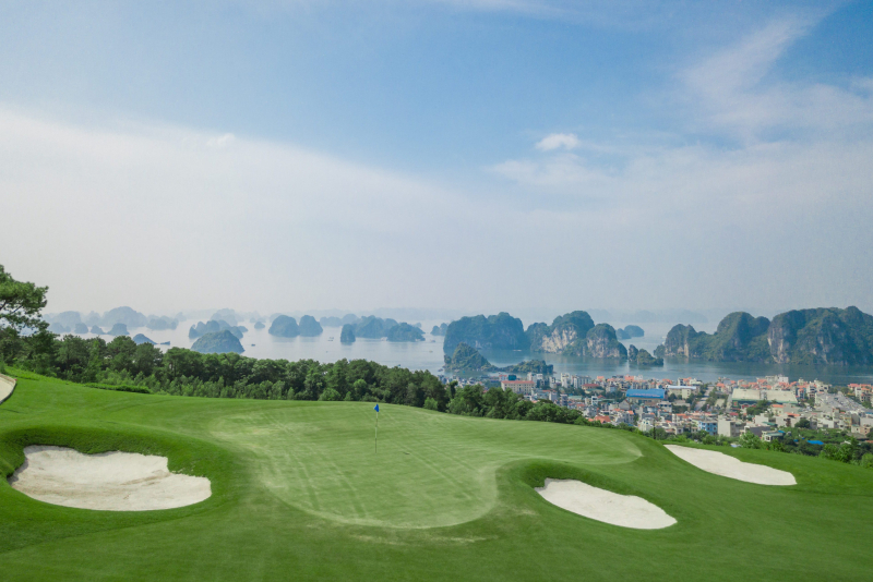 Một góc sân FLC Golf Club Hạ Long