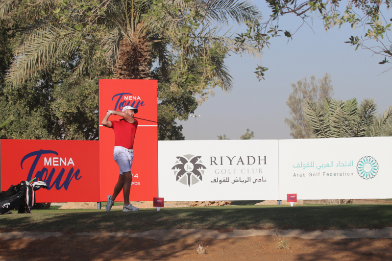 Golfer dự giải MENA Tour tại Saudi Arabia vào tháng 10/2022