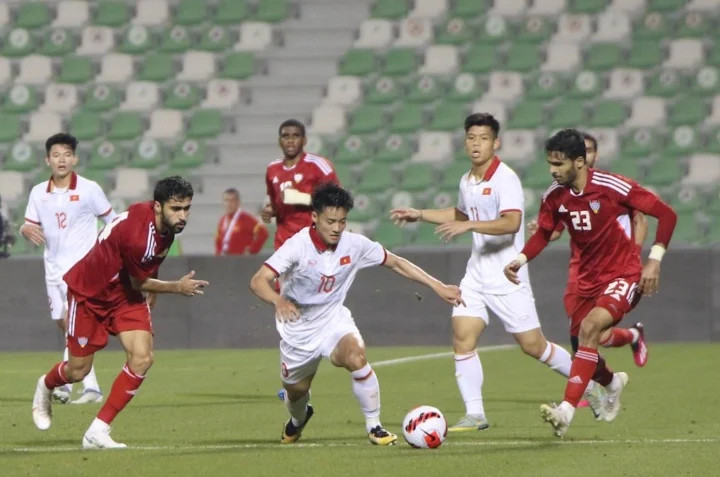 U23 Việt Nam thua đậm trận thứ hai liên tiếp tại giải giao hữu U23 Doha Cup 2023