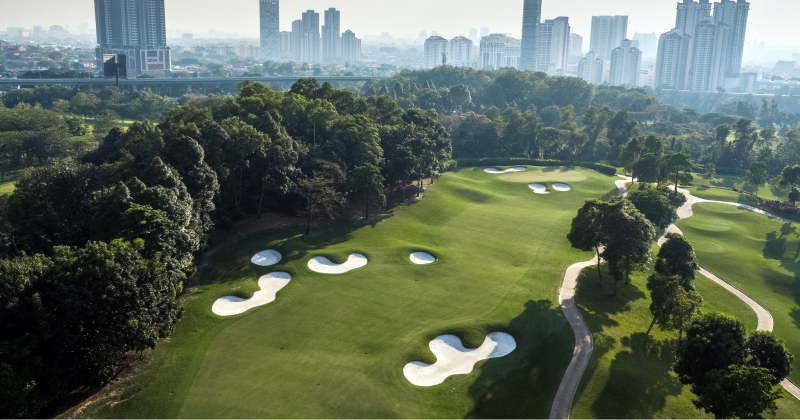 Một góc sân Đông thuộc Kuala Lumpur Golf & Country Club