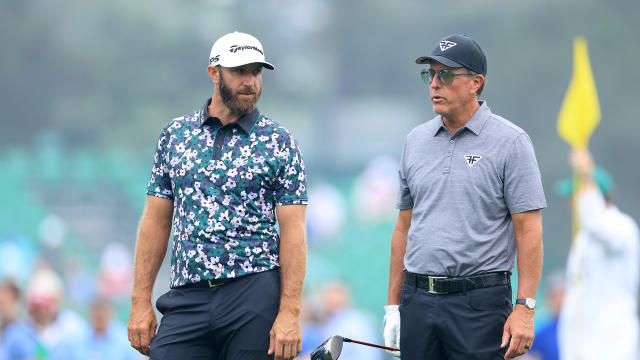 Cặp golfer là sao hạng A hồi còn ở PGA Tour trong vòng đánh tập The Masters 2023