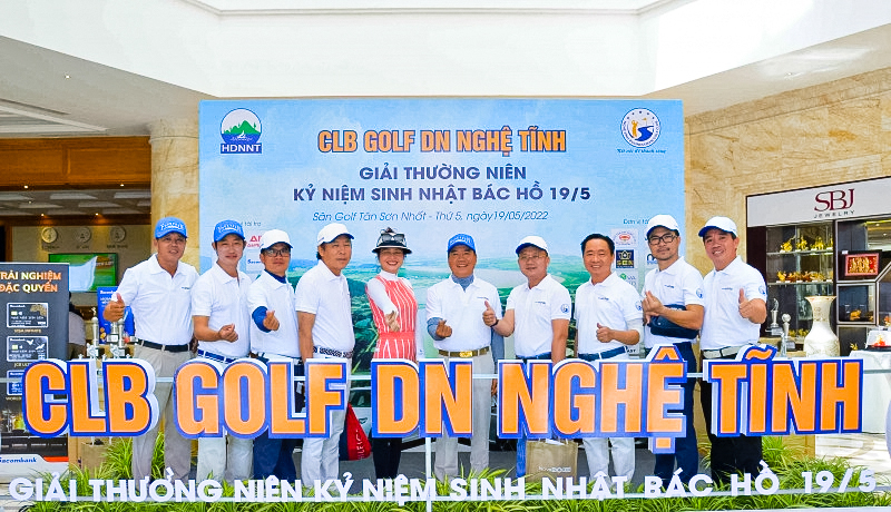 Năm 2022, CLB Golf Doanh nhân Nghệ Tĩnh đã tổ chức giải golf Kỷ niệm sinh nhật Bác Hồ và để lại nhiều ấn tượng tốt đẹp.