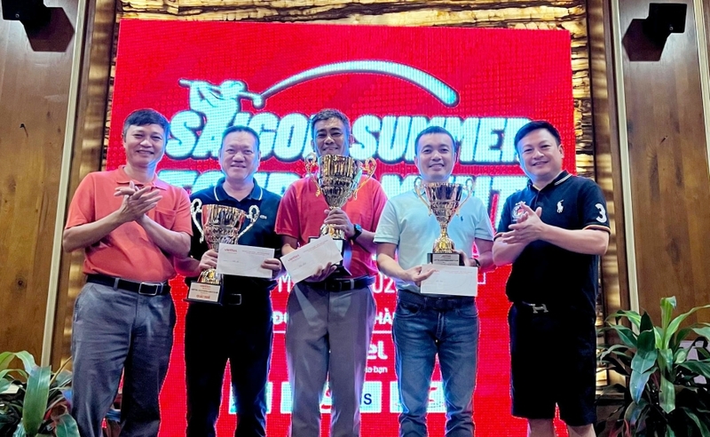 Các golfer đạt giải tại Saigon Summer Tournament 2023