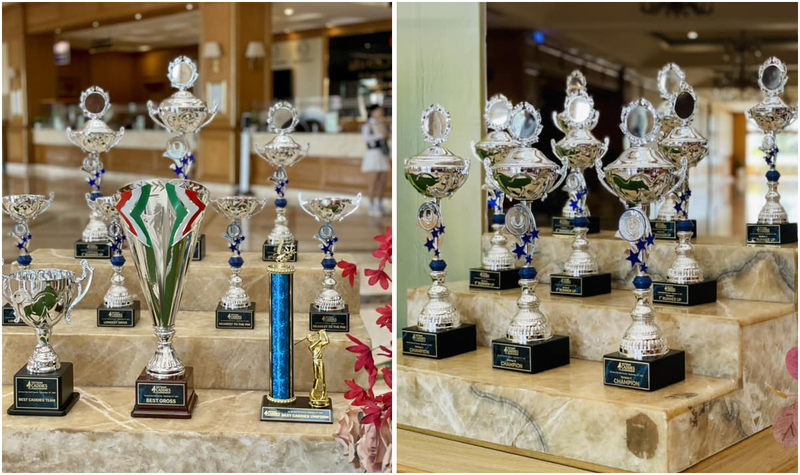 Các cúp giải thưởng của Giải đấu Vietnam Caddies Championship năm 2022