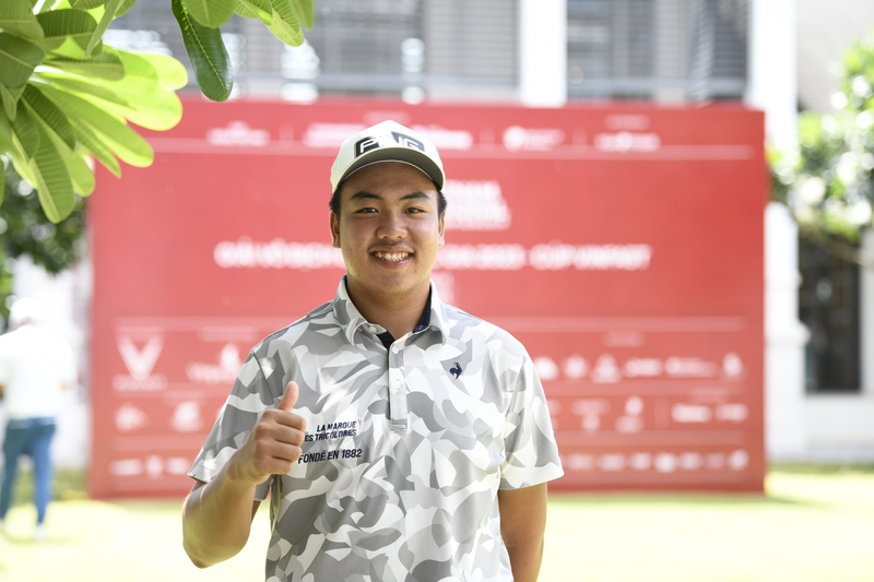 Nguyễn Đặng Minh khởi đầu ấn tượng ở giải Vô địch Golf Quốc gia 2023 (ảnh: BTC)