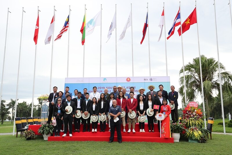 Tuyển golf Việt Nam tại giải đồng đội nghiệp dư Đông Nam Á 2019