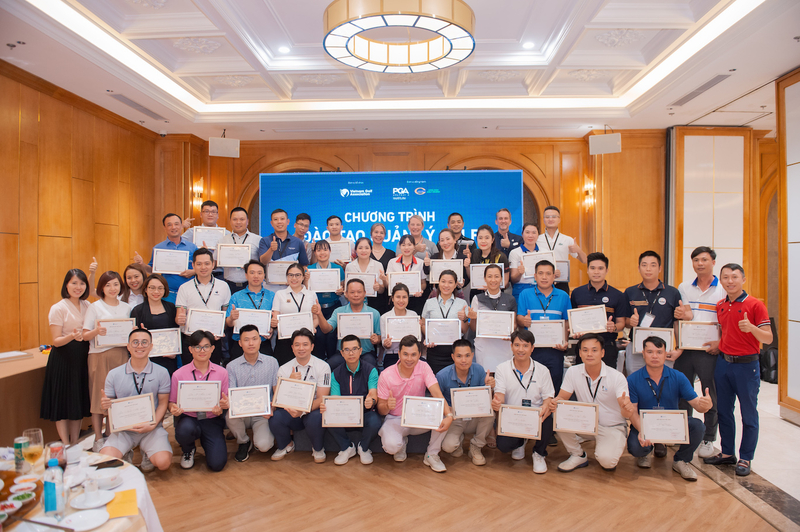 Các học viên tham dự chương trình Đào Tạo Quản Lý Golf trong tháng 05/2023 tại TP. Hà Nội