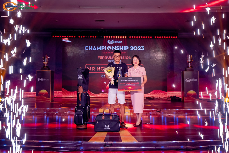Golfer Nguyễn Thái Hà dành giải Nhất bảng Ferrum (HDC 17-20)