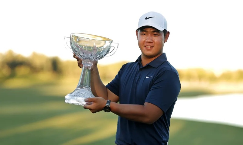 Tom Kim thành công bảo vệ danh hiệu Shriners Children’s Open, mang về chiến thắng thứ 3 trên PGA Tour