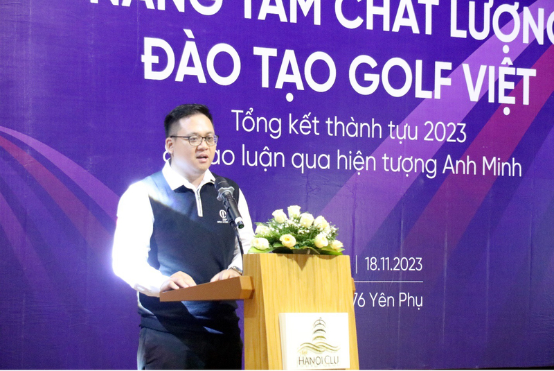 Ông Vũ Nguyên -Tổng thư ký hiệp hội Golf Việt Nam