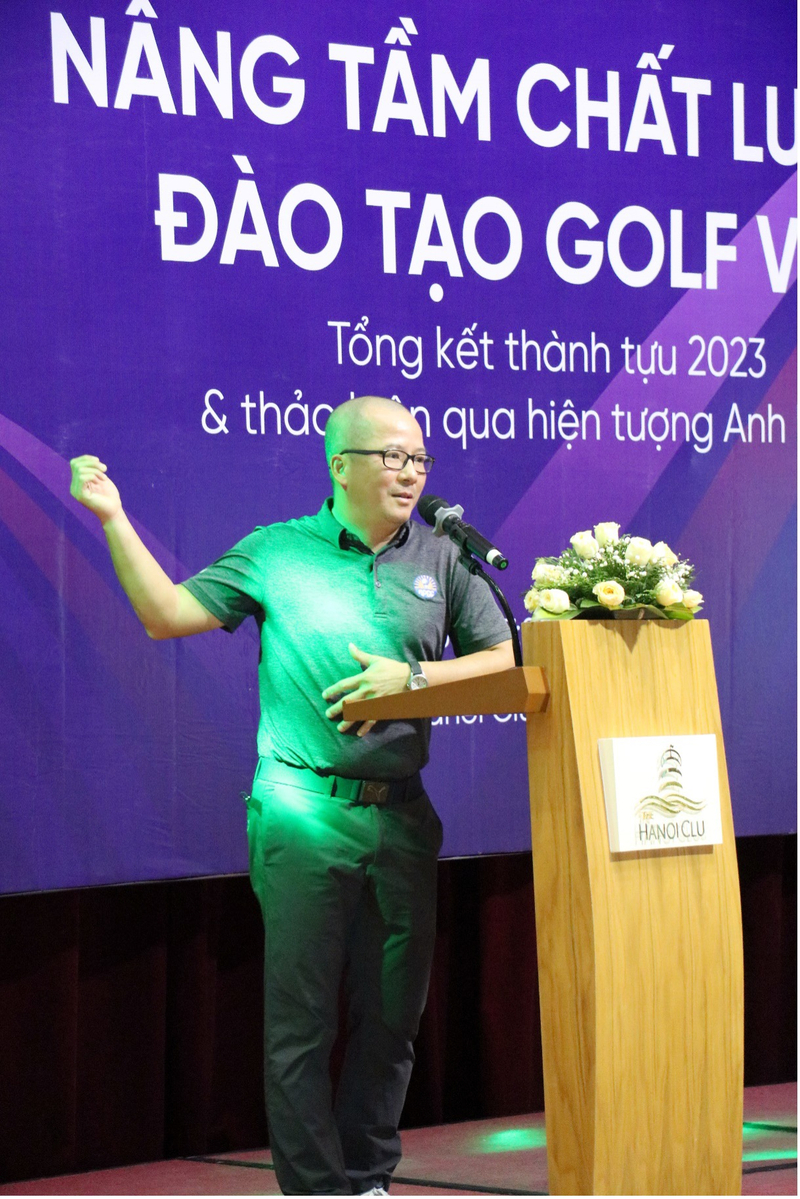 Ông Nguyễn Đặng Sơn (bố của golfer Nguyễn Anh Minh): thành công của cháu là bước đầu, xin đừng gọi là hiện tượng