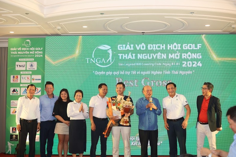 Giải Vô địch dành cho Hội viên Hội Golf Thái Nguyên thuộc về golfer Lê Đăng Khoa