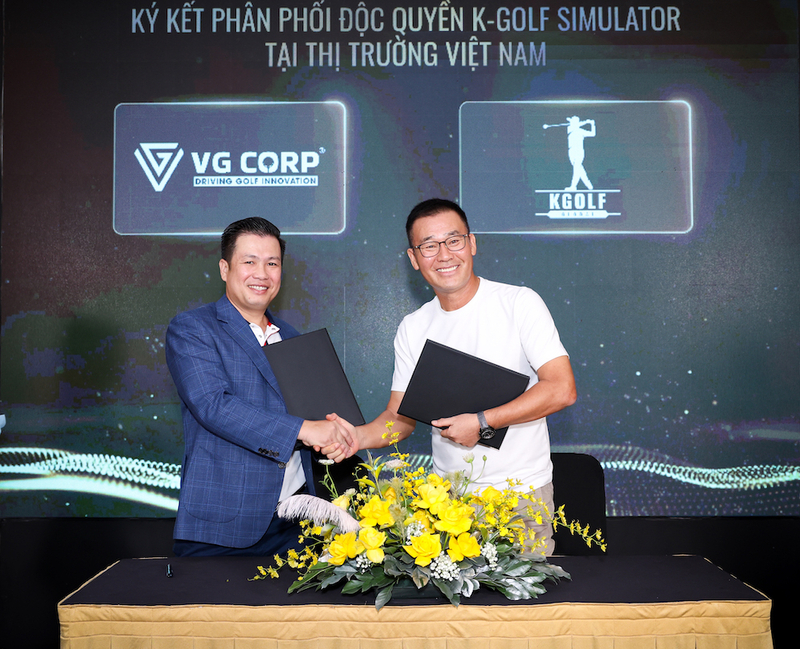 VG Corp chính thức trở thành nhà phân phối độc quyền máy tập K-Golf Simulator tại thị trường Việt Nam