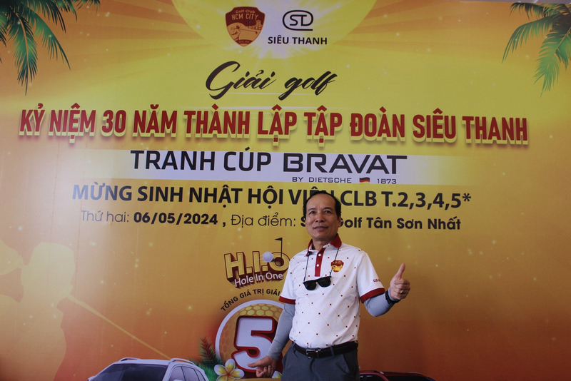 Ông Nguyễn Đức Đại - Chủ tịch CLB golf HCMC.