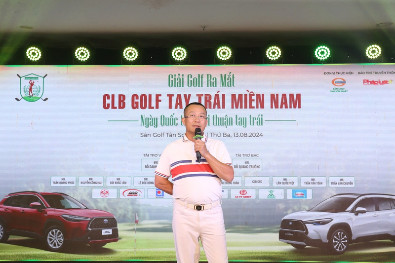 Ông Lê Anh Tuấn - Chủ tịch CLB Golf tay trái Miền Bắc