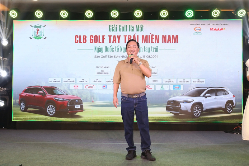 Ông Đỗ Danh Hoàng - Chủ tịch CLB Golf tay trái Miền Nam