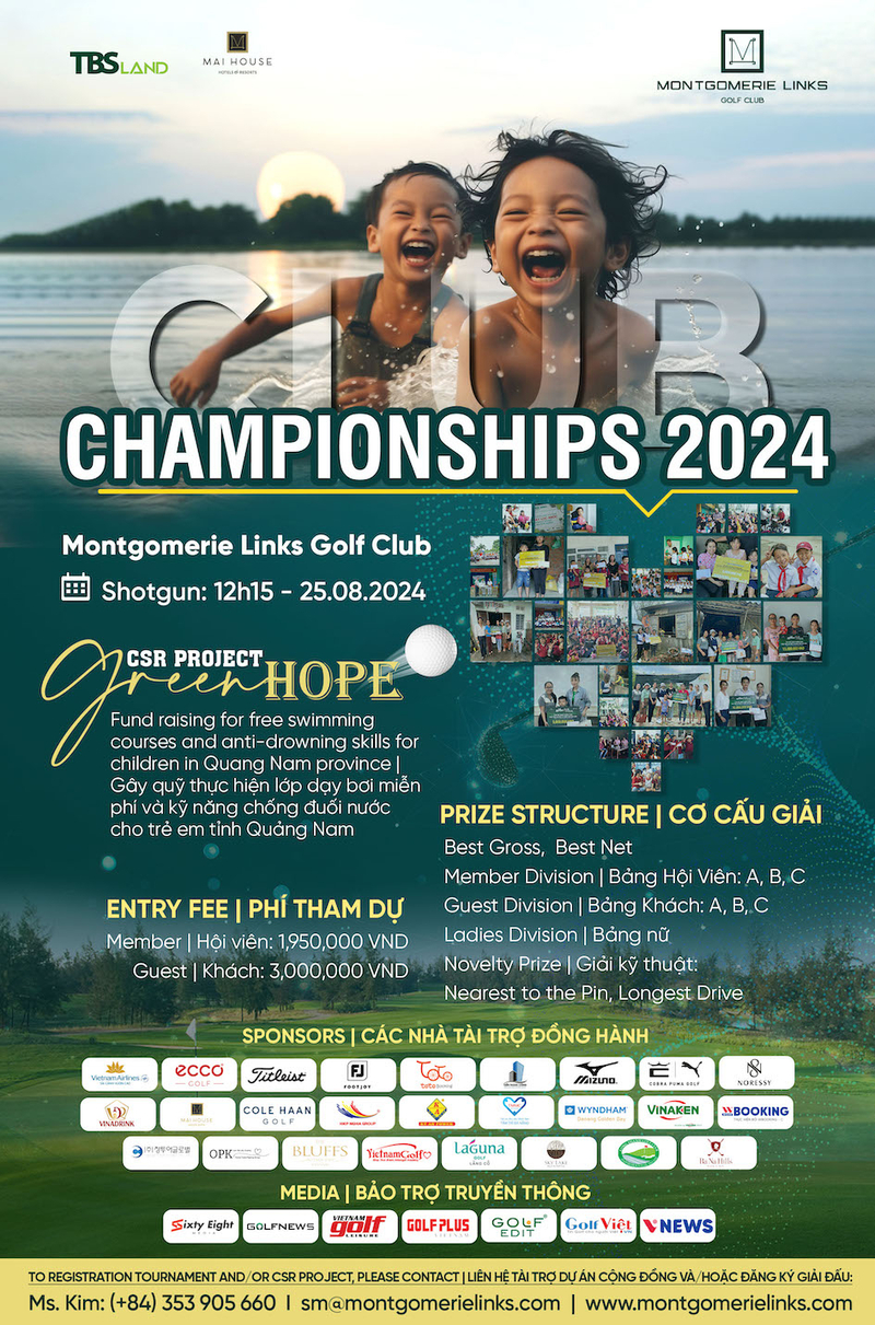 giai golf CLB Montgomerie Links 2024