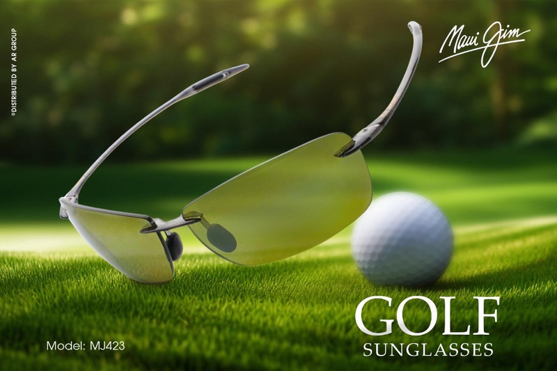 Mắt kính polarized Maui Jim là phụ kiện lý tưởng cho môn thể thao golf