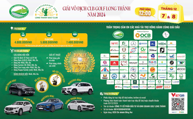 giai vo dich san golf Long Thanh