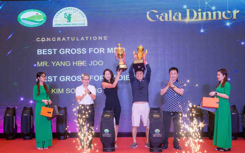 Hai golfer người Hàn đăng quang ngôi vô địch giải CLB Golf Long Thành 2024