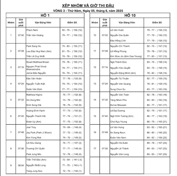 Day 3 Official Tee Time_Royal_Cup