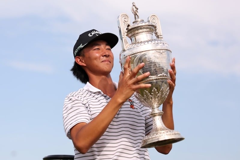 Ethan Fang đi vào lịch sử khi trở thành người Mỹ đầu tiên vô địch British Amateur sau 18 năm