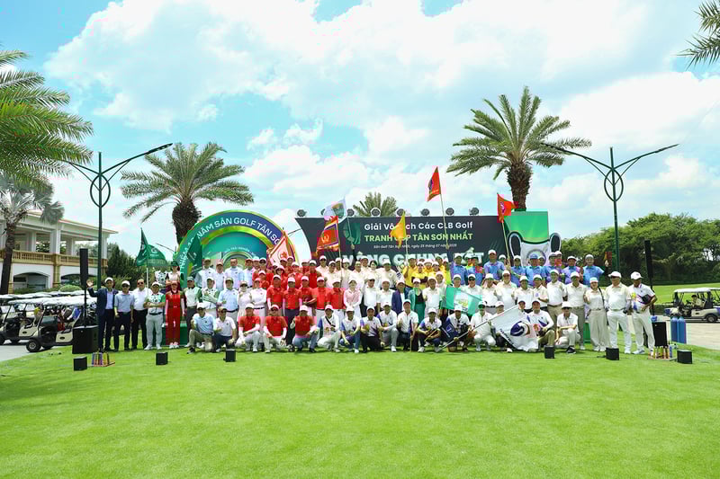 Giải Vô Địch Các CLB Golf Tranh Cúp Tân Sơn Nhất 2025 diễn ra thành công tốt đẹp.