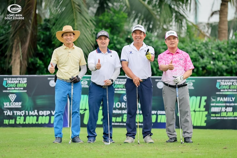 vong bang giai vo dich san golf Long Bien 2025