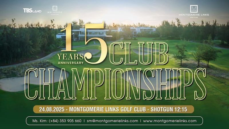 giai vo dich clb Montgomerie Links 2025