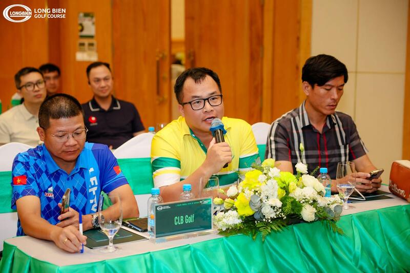Các CLB Golf tham gia thảo luận về Giải Vô địch Đồng đội Tranh cup Long Biên lần thứ 3